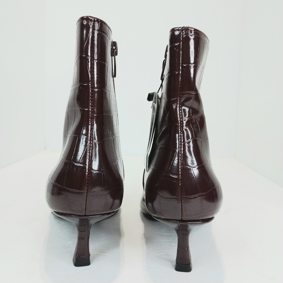 Mango Cobi Kitten Heel Ankle Boots, NWT, Size 38|US 8 - Picture 5 of 12